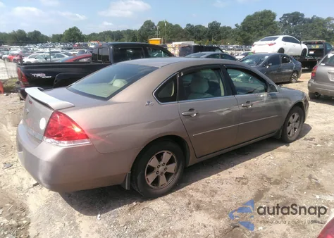 2007 Chevrolet Impala Lt from USA, damaged, VIN 2G1WT58N979386084